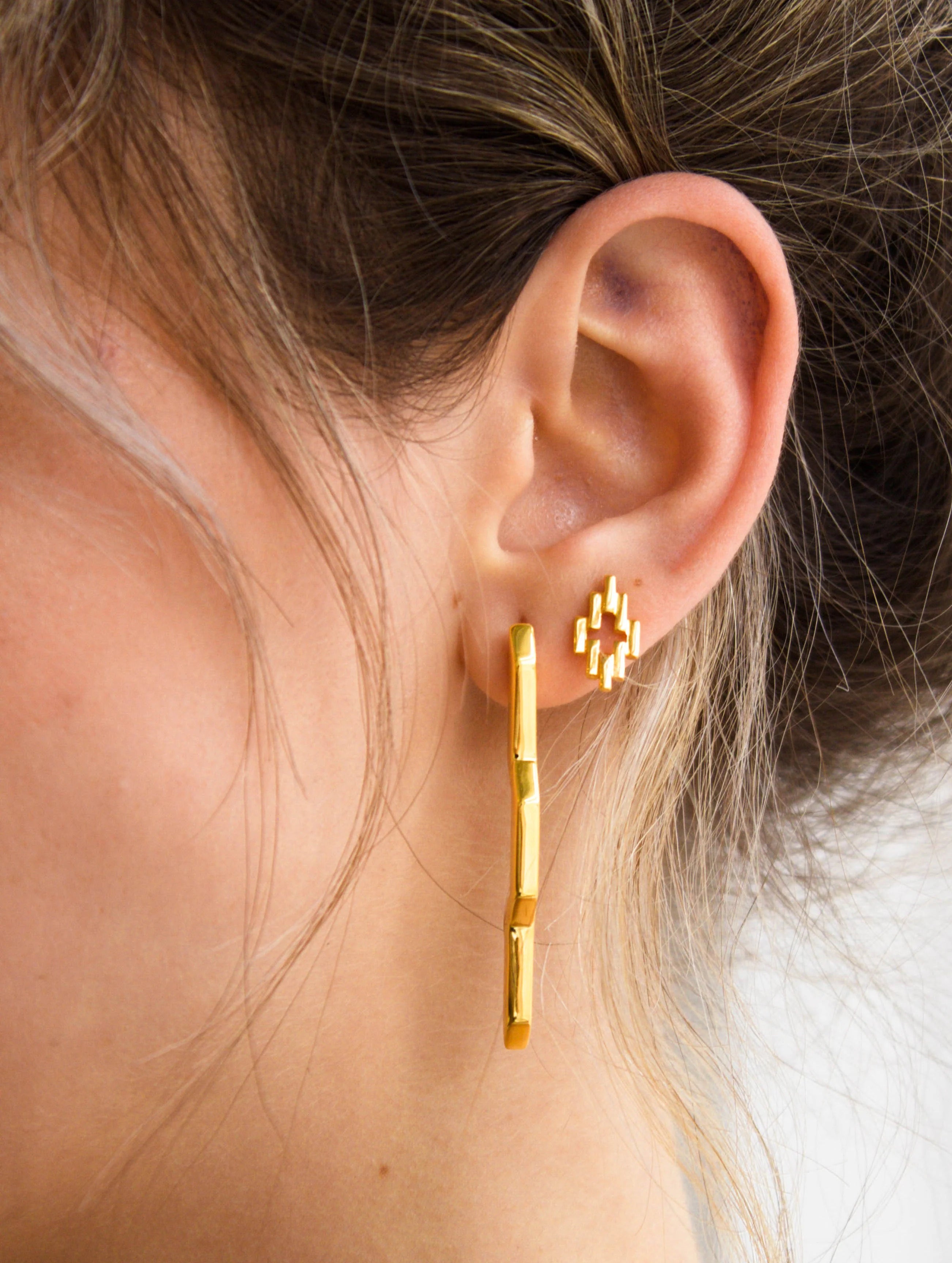 Aida earrings gold