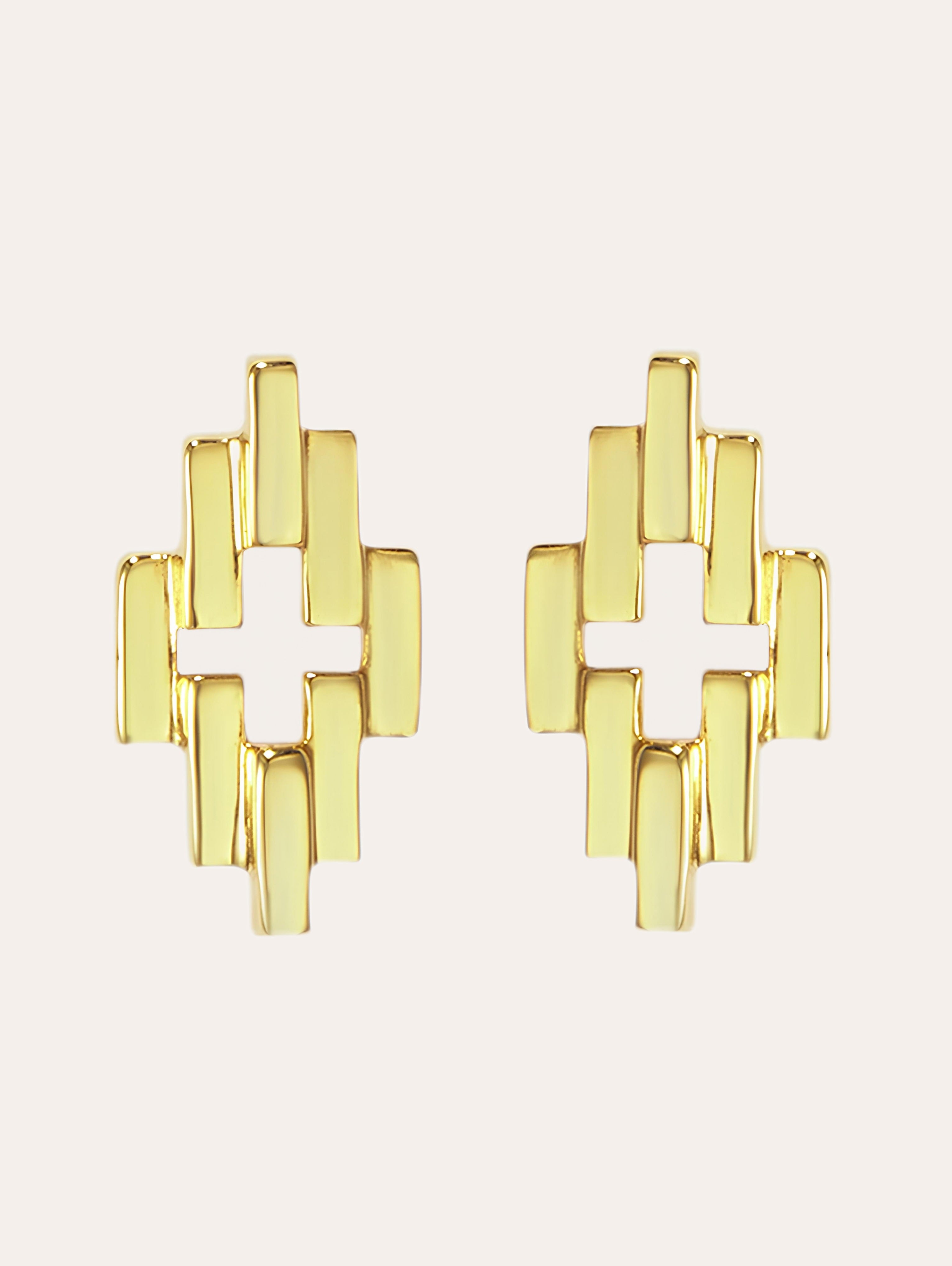 Aida earrings gold