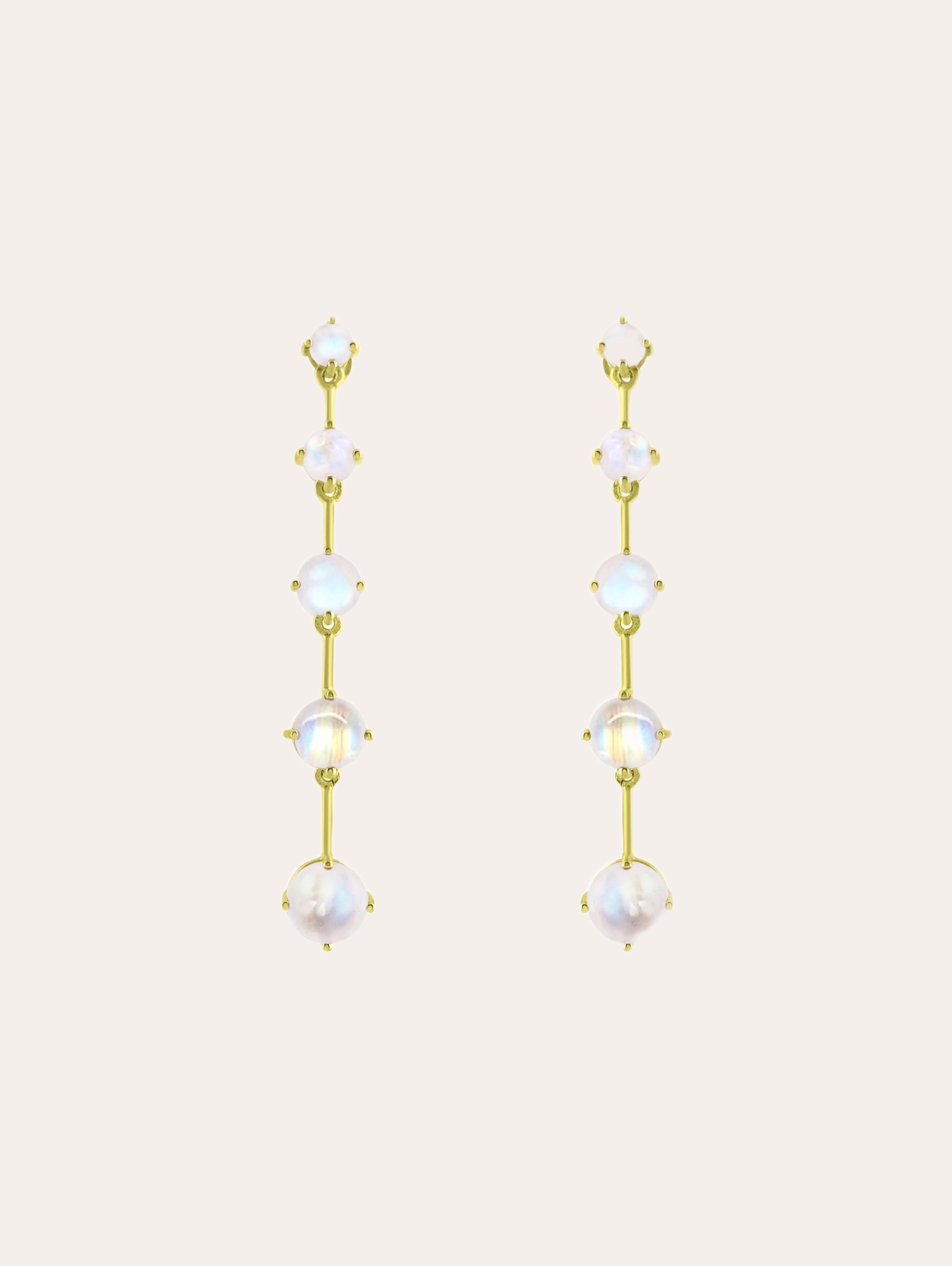 Onde fortune earrings