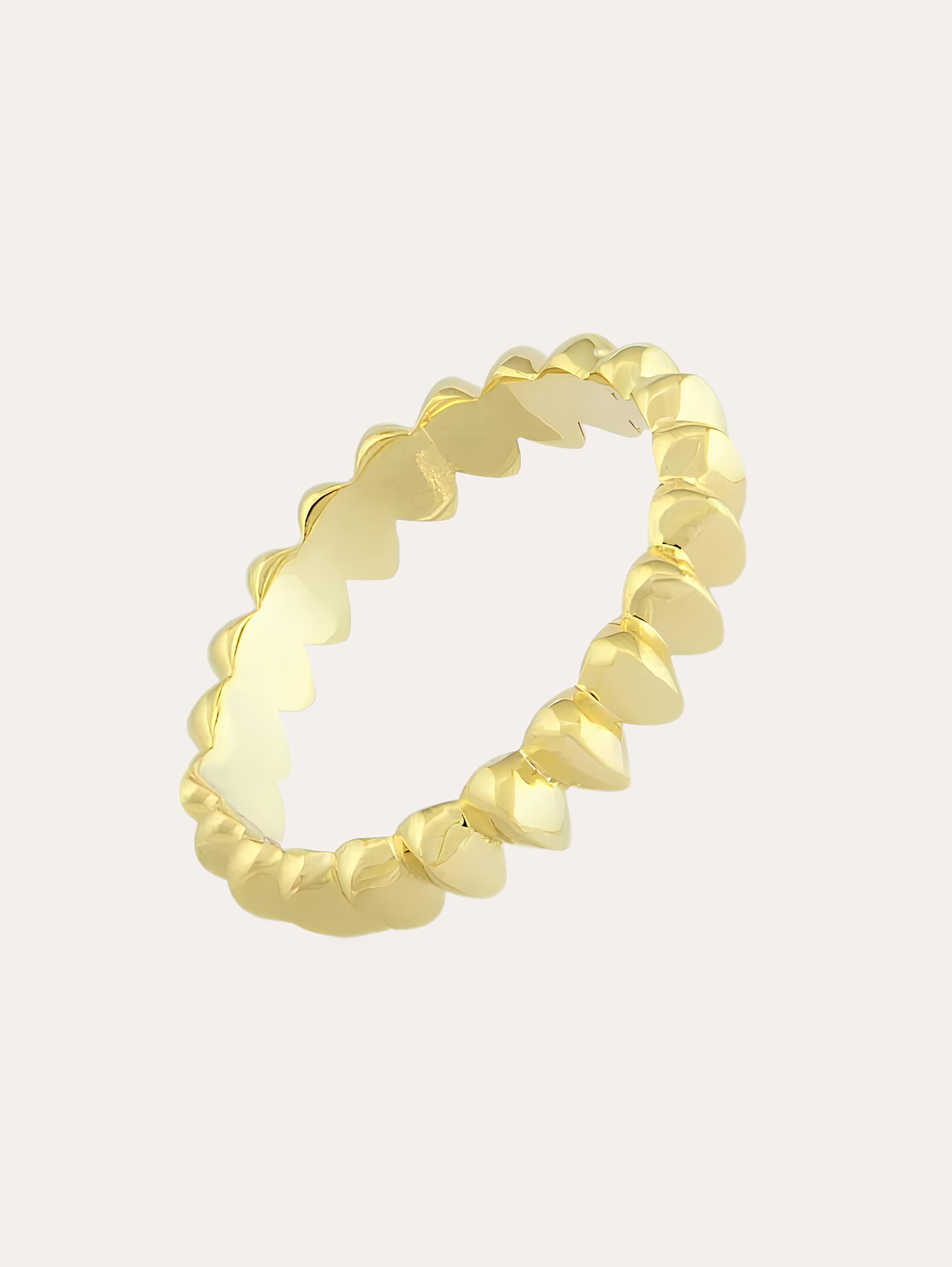 Neria Knot Ring Gold